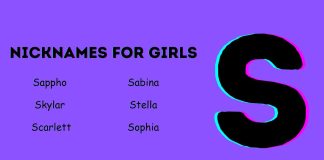 Nicknames With S for Girls: Funny, Hindu, Indian Nicknames With S for Girls
